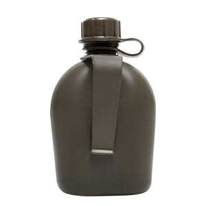Olive Drab G.I. 3 Piece 1 QT. Canteen with Clip