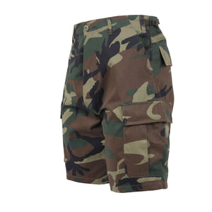 Woodland Camo BDU Tactical Shorts