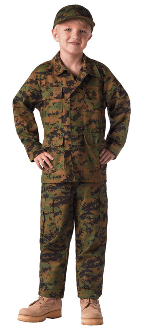 Kids Woodland Marpat Marine Corps Camo BDU Pants