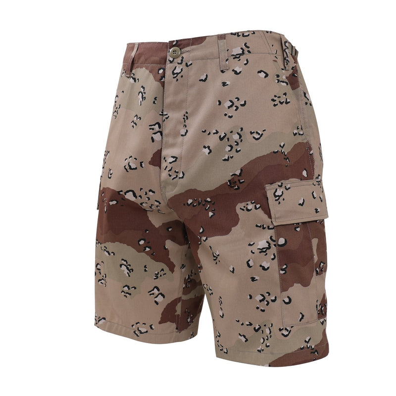 Chocolate Chip Desert Camo Twill Tactical BDU Shorts