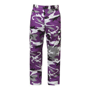 Ultra Violet Purple Camo Twill Tactical BDU Pants