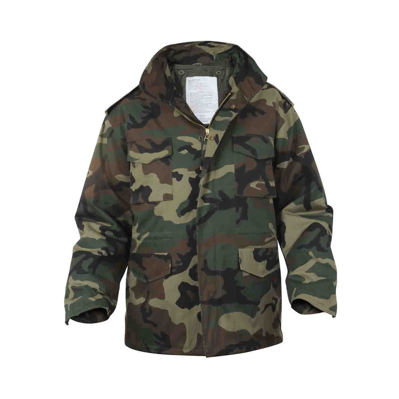 M81 Woodland Camo M65 Field Jacket – GRANDPOPSARMYNAVY