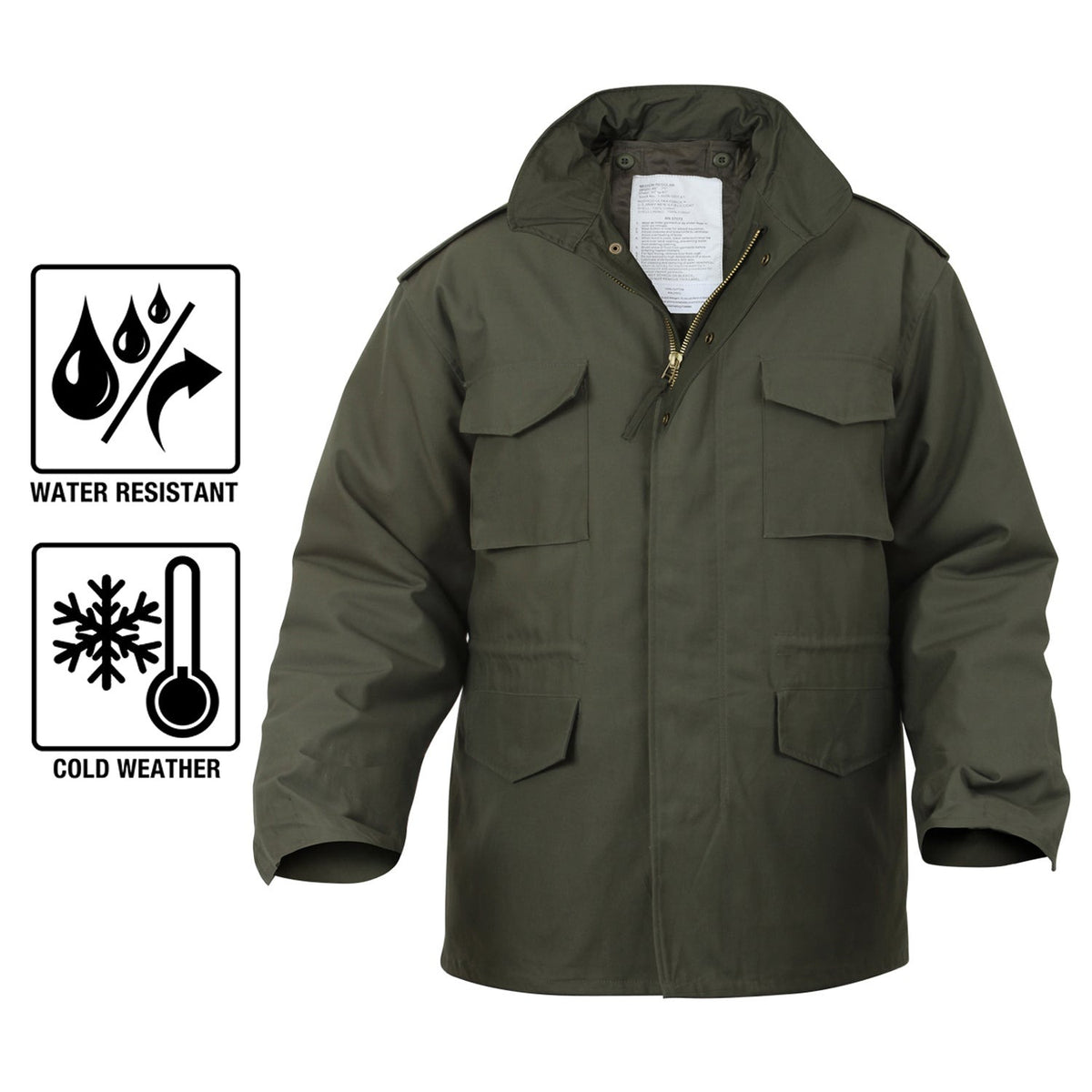 OD Green M65 Field Jacket – GRANDPOPSARMYNAVY
