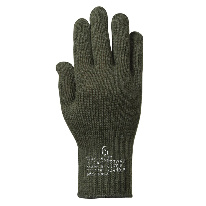 Olive Drab G.I. Glove Liners USA MADE