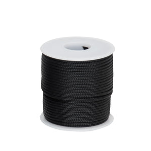 Black 95lb Micro Cord 100ft Spool
