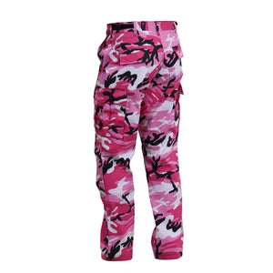 Pink Camo Twill Tactical BDU Pants
