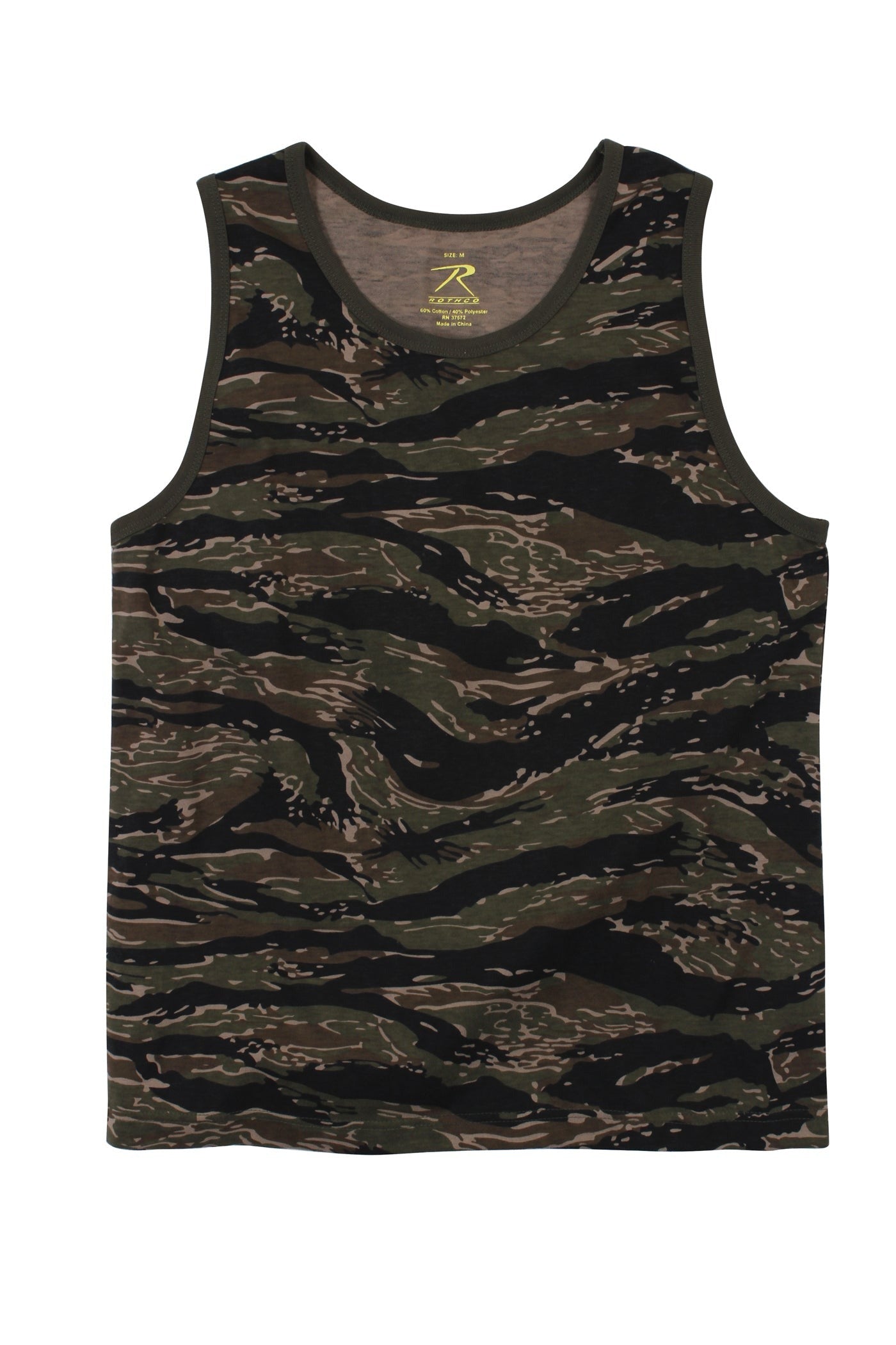 Camo Tank Tops For Men Rothco Military Tank Top - Cotton Blend Camo Tee  (Tagless) Realtree Camo Tank Top, image size:1400x2100