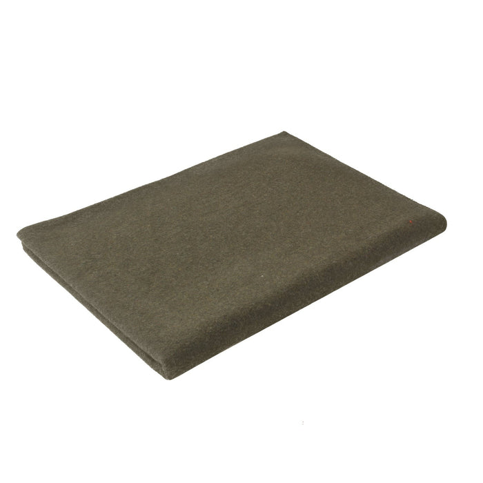 Olive Drab Wool Blanket 62" X 80"