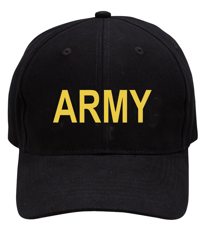 Army Supreme Low Profile Cap - Black