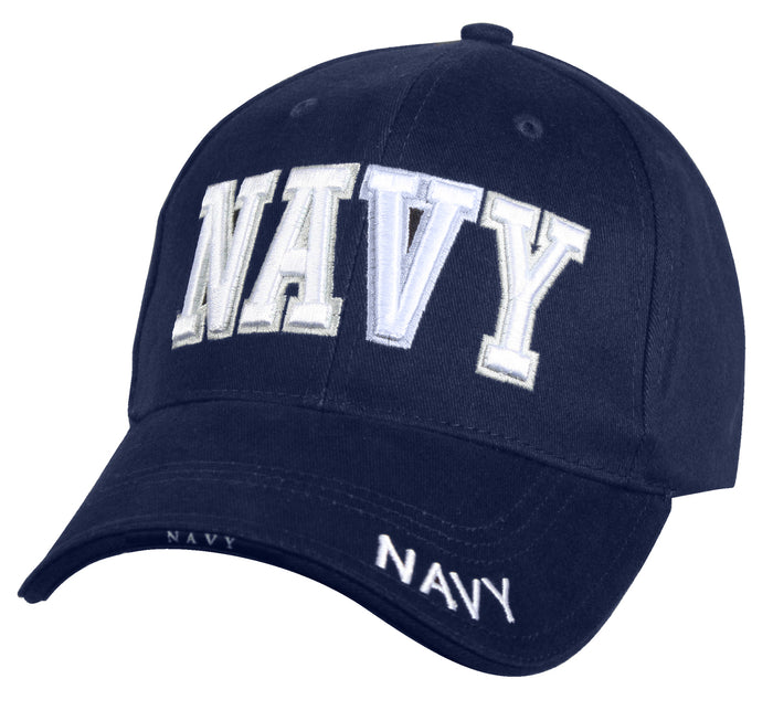 Deluxe Navy Low Profile Cap - Navy Blue