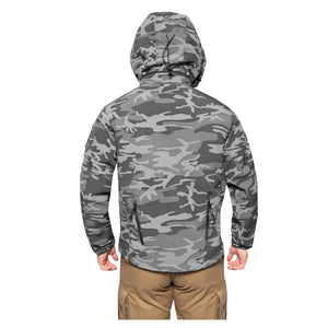 Black Camo Special Ops Tactical Soft Shell Jacket