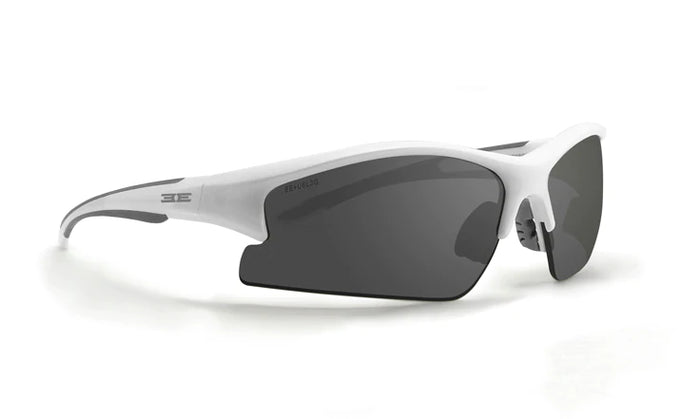 Epoch Brodie White 100% UVA/UVB Protection Smoked SunGlasses