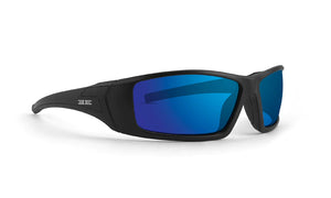 Epoch Liberator Black 100% UVA/UVB Protection Blue Mirror SunGlasses