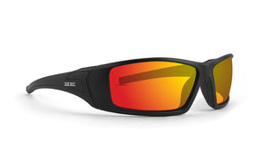 Epoch Liberator Black 100% UVA/UVB Protection Red Mirror SunGlasses