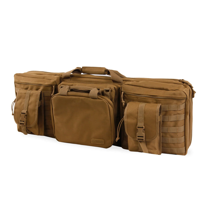 Coyote Brown Tactical PRECISION 37" DOUBLE-RIFLE Case