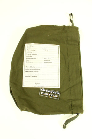 U.S. Military Personal Effects Bag Vietnam War Era