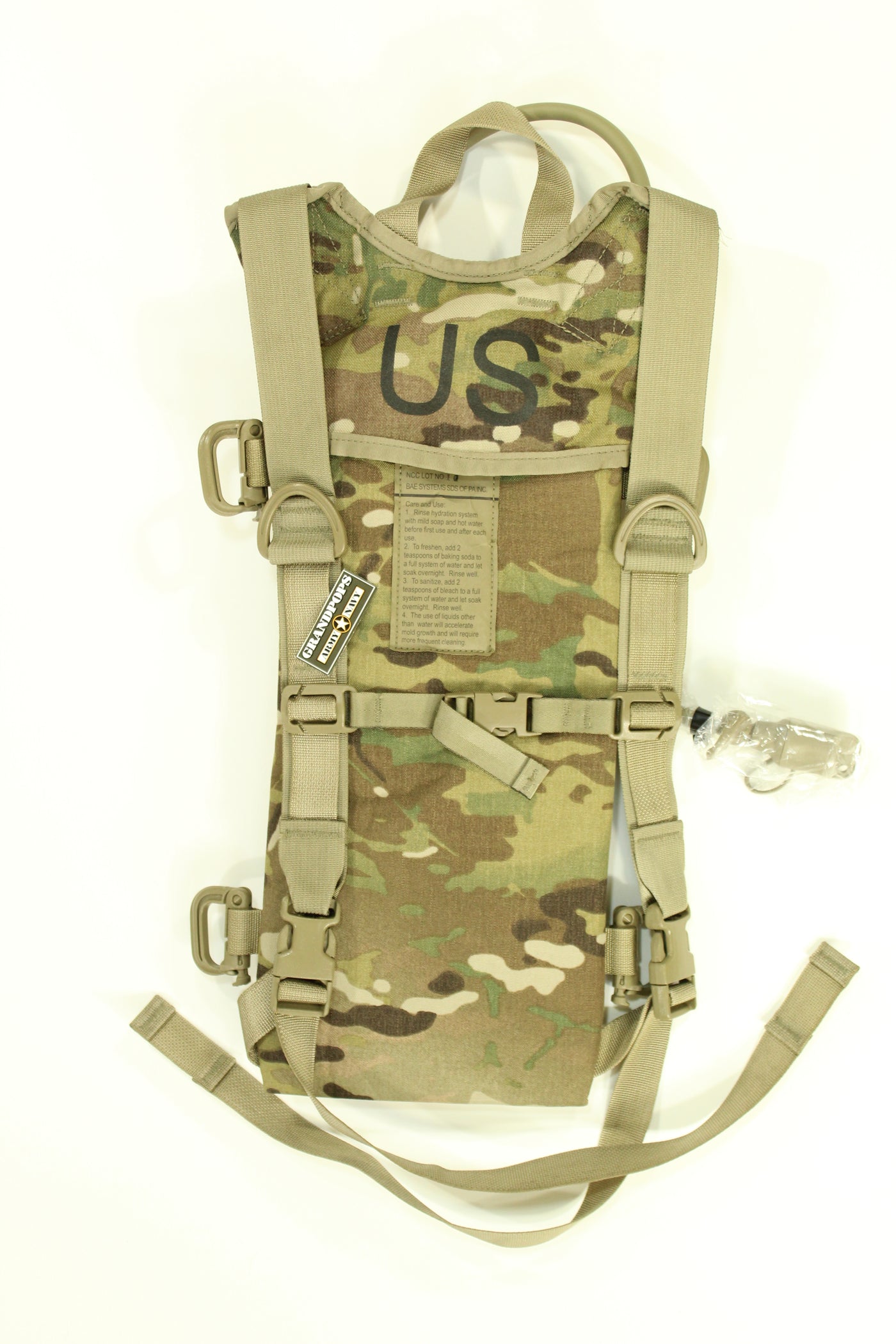 U.S. Army Multicam Hydration Pack W/ Bladder – GRANDPOPSARMYNAVY