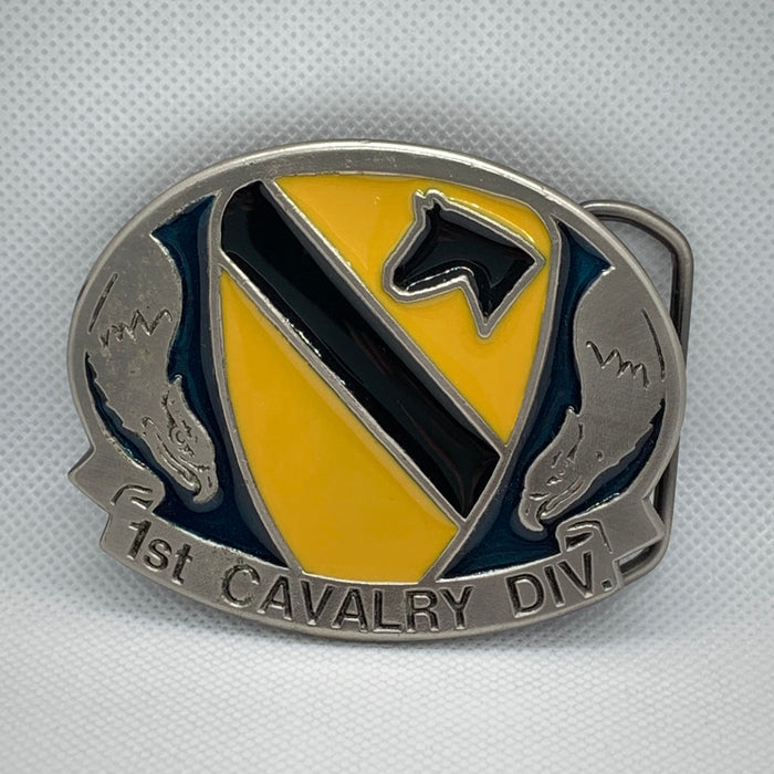1st Cavalry Div. Belt Buckle