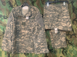 Support Ukraine Option 1 - New Genuine U.S.A Made ACU Camouflage Military Uniform Set