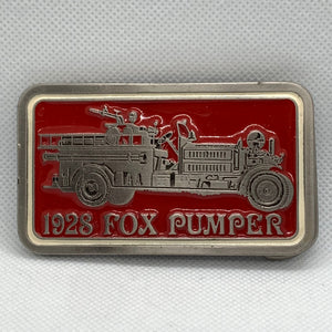 1928 Fox Pumper Belt Buckle