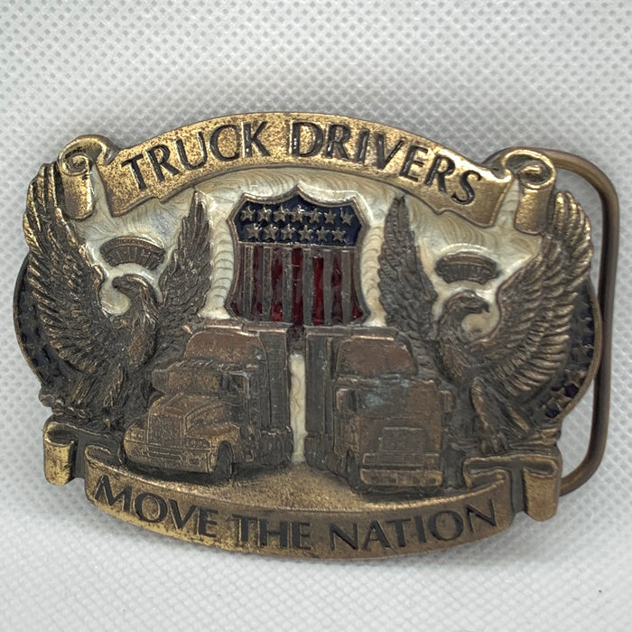 Truck Drivers Move The Nation Belt Buckle