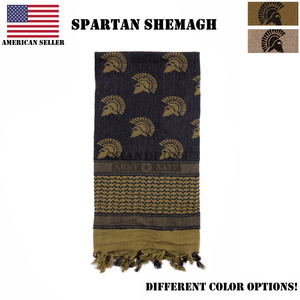 Tactical Shemagh Spartan Special Forces Scarf Keffiyeh Head Wrap 100% Cotton