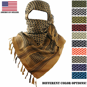 Tactical Shemagh Desert Special Forces Scarf Keffiyeh Head Wrap 100% Cotton