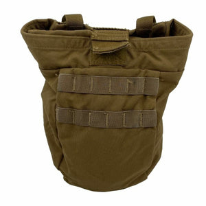 U.S.M.C. Coyote Brown MOLLE Dump Pouch USED