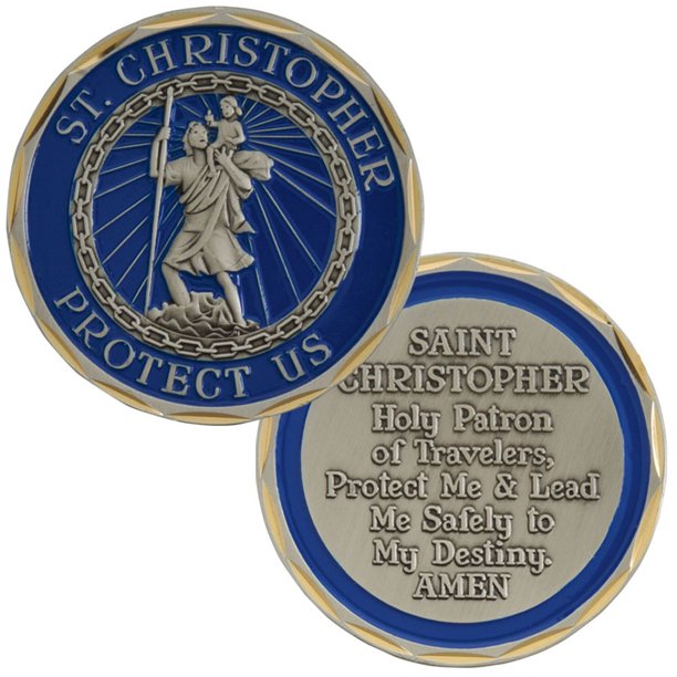 St. Christopher Challenge Coin