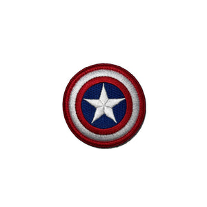 Captain America Round Morale Patch USA MADE