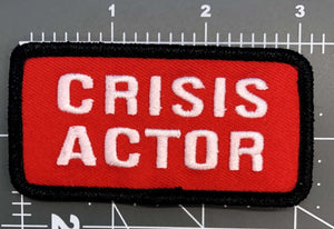 Crisis Actor Morale Patch USA MADE