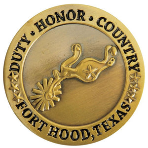 1st Cavalry Division Fort Hood Challenge Coin