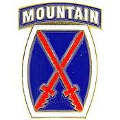 10th Mountain Division Insignia Pin
