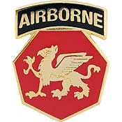 108th Airborne Division Insignia Pin