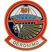 501st Geronimo Airborne Insignia Pin