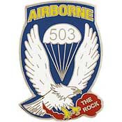 503rd Airborne Infantry Regiment Insignia Pin – GRANDPOPSARMYNAVY