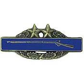 Army CIB 3rd Award B (1 1/4") Pewter Pin