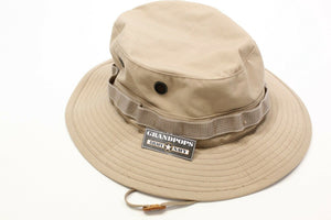 Khaki Jungle Hat Ripstop Made In USA