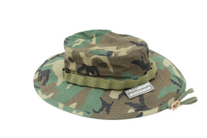 ERDL Woodland Camo Gen 2 Jungle Hat Made In USA 3" Wide Brim