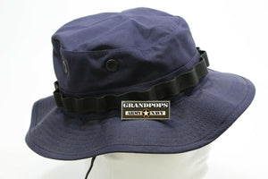 Navy Blue Jungle Hat Ripstop Made In USA