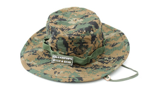USMC MARPAT EGA Jungle Hat Wide Brim 3" Made In USA