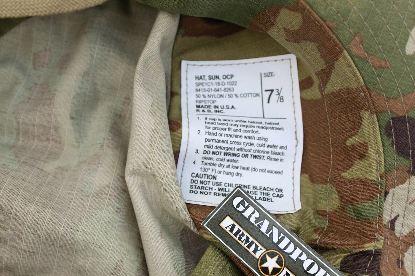 national guard scorpion camo helmet OCP Scorpion Camo Jungle Hat Rip-Stop USA Made – GRANDPOPSARMYNAVY