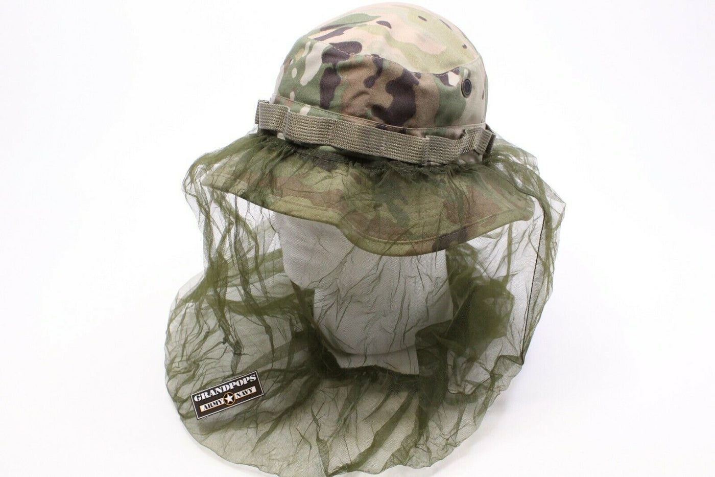 Military Mosquito Head Net Open On Both Ends For Jungle Hat –  GRANDPOPSARMYNAVY