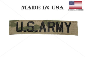 U.S. ARMY TAPE OCP REGULATION BRANCH PATCH HOOK & LOOP USA MADE