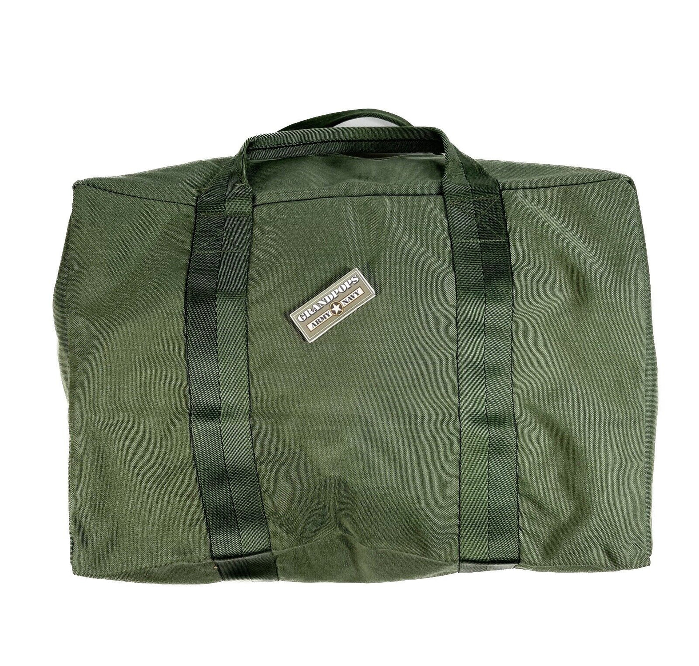 U.S. Military Olive Drab Nylon Cargo Duffle 1 Pocket Traveling Bag –  GRANDPOPSARMYNAVY
