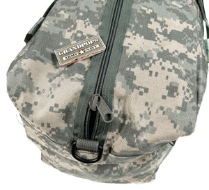 U.S. Military ACU Digital Nylon Cargo Duffle 3 Pocket Shooters Bag