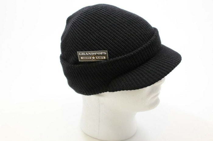 Black Jeep Cap Wool Made In USA