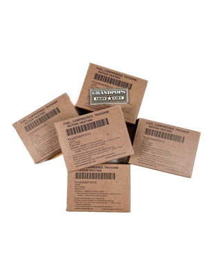 U.S. Military Compressed Trioxane Ration Fuel Heater Pack