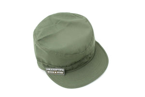 OD Green Rip Stop Patrol Cap With Map Pocket Made In USA