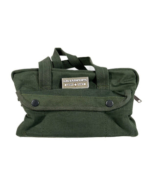 U.S. Military Green G.I. Type Mechanics Canvas Cargo 3 Pocket Tool Bag